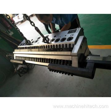 Plastic Hollow Cross Section Plate Extrusion Line